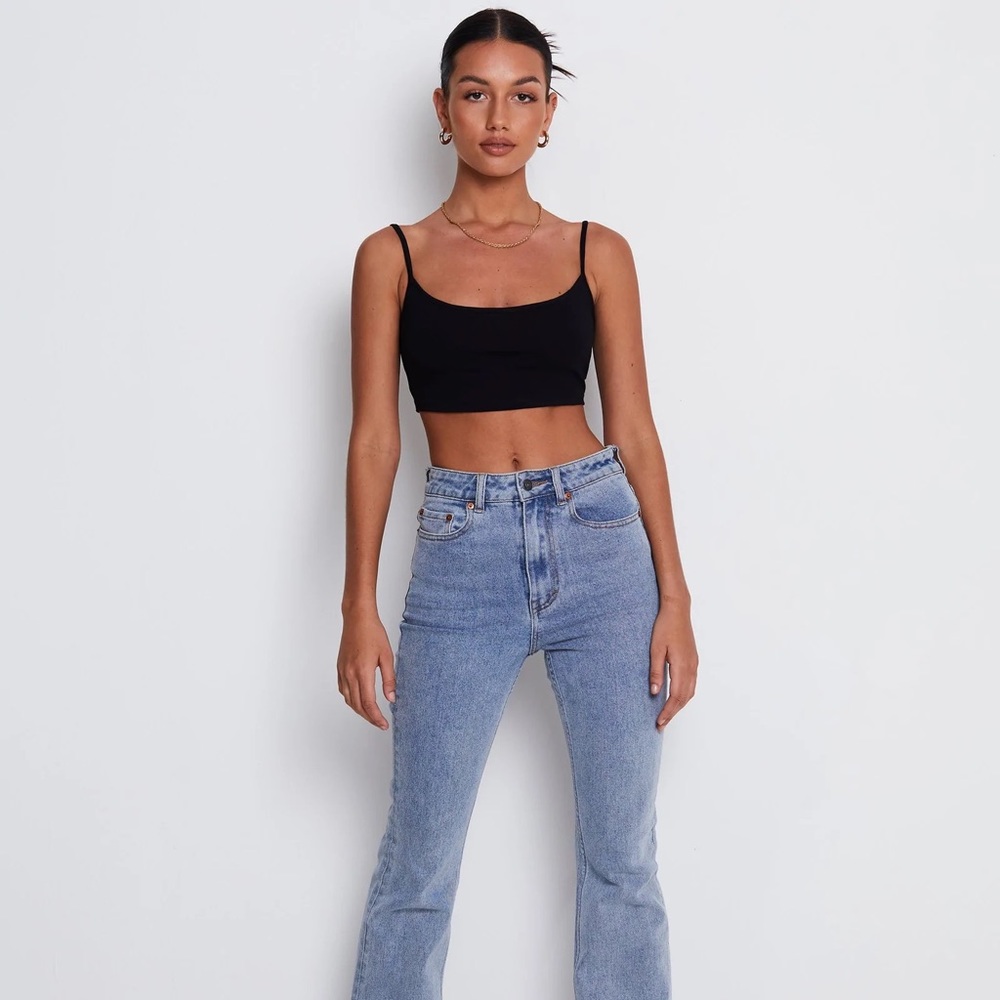 Motel Keenan Crop Top Lycra - Medium